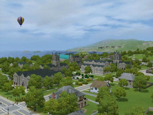 Студенты в The Sims 3 University Life